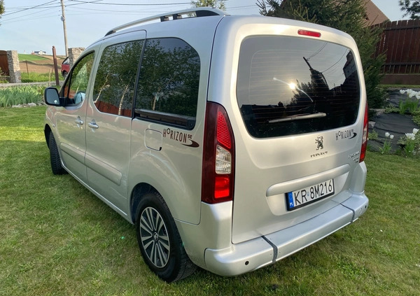 Peugeot Partner cena 55999 przebieg: 124266, rok produkcji 2015 z Kraków małe 667